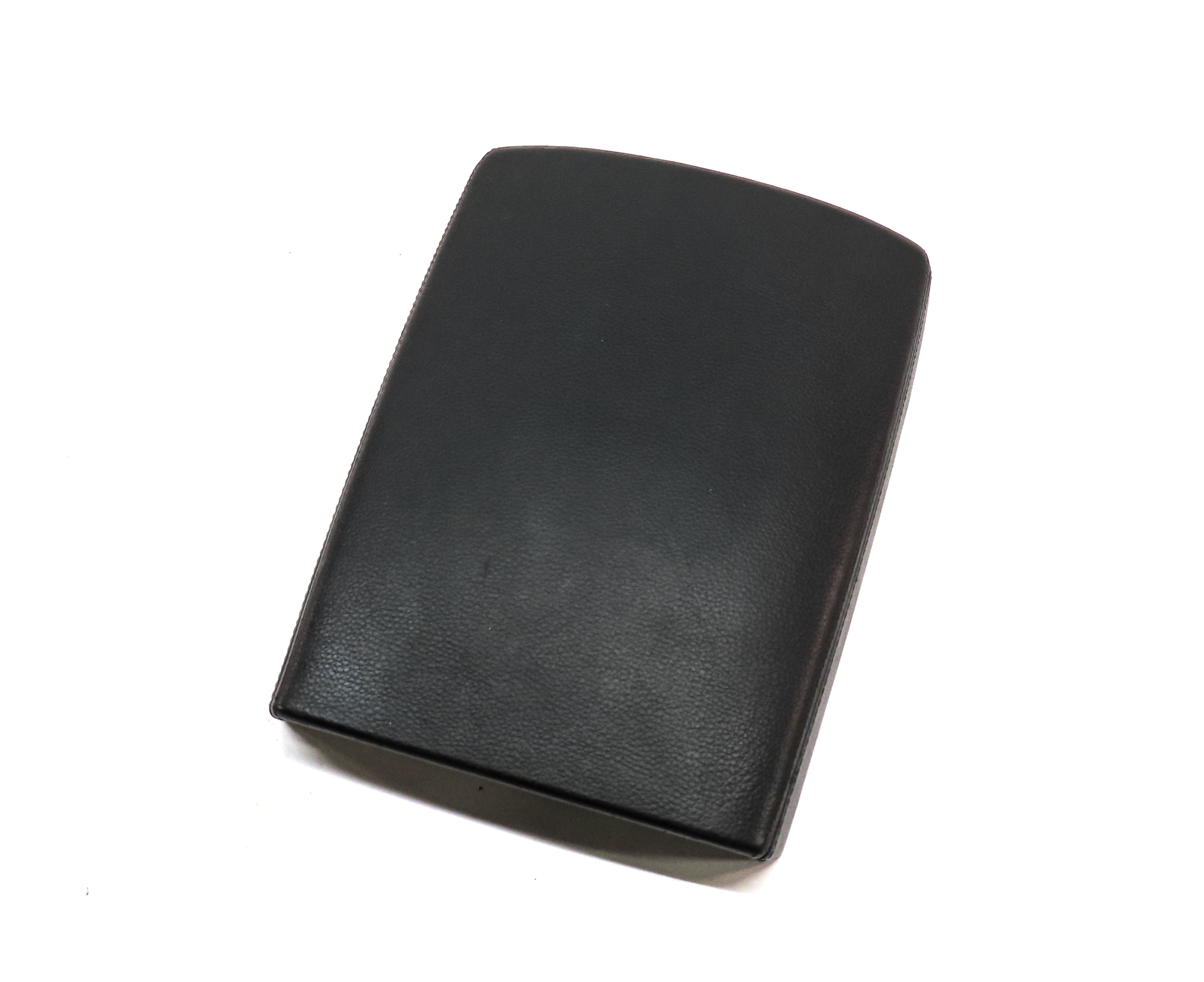 2010-2013 PORSCHE PANAMERA (970 G1) FRONT CENTER CONSOLE LID ARM REST (Black) — exact item pictured